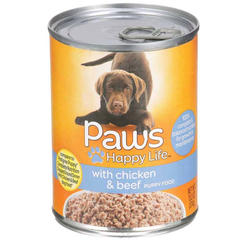 Puppy Food with Chicken & Beef 13.2 OZ Paws Happy Life